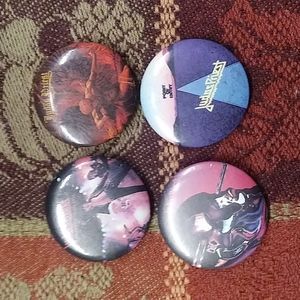 Vintage Rock Pins